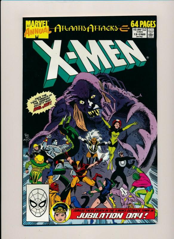 MARVEL Lot of 4- XMEN #9, #247, #302, Annual #13 F/VF (PJ98)