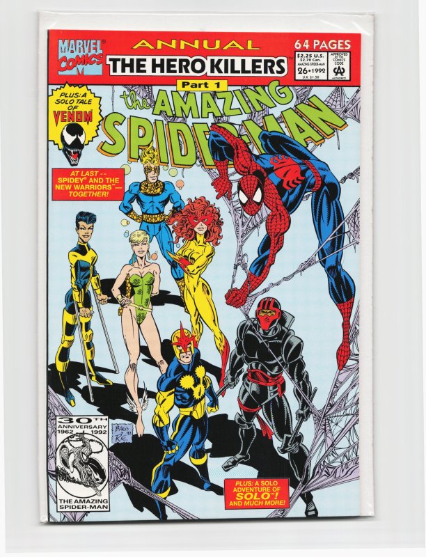 The Amazing Spider-Man Annual #26 (1992) New Warriors