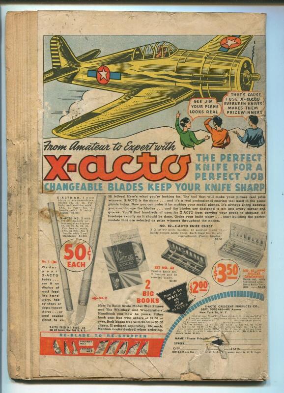 POP-POP #1 1945-RB LEFFINGWELL-FIRST ISSUE-FIREWORKS-SCI-FI-ROCKETS-fr