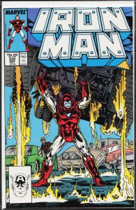 Iron Man #222 Direct Edition (1987) Iron Man