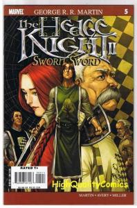 HEDGE KNIGHT II : SWORN SWORD #5, VF+, George Martin, 2007, more in store