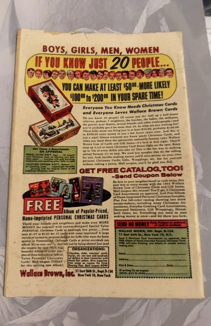 Avengers #8, 1st appearance of Kang the Conqueror, 1964, see description