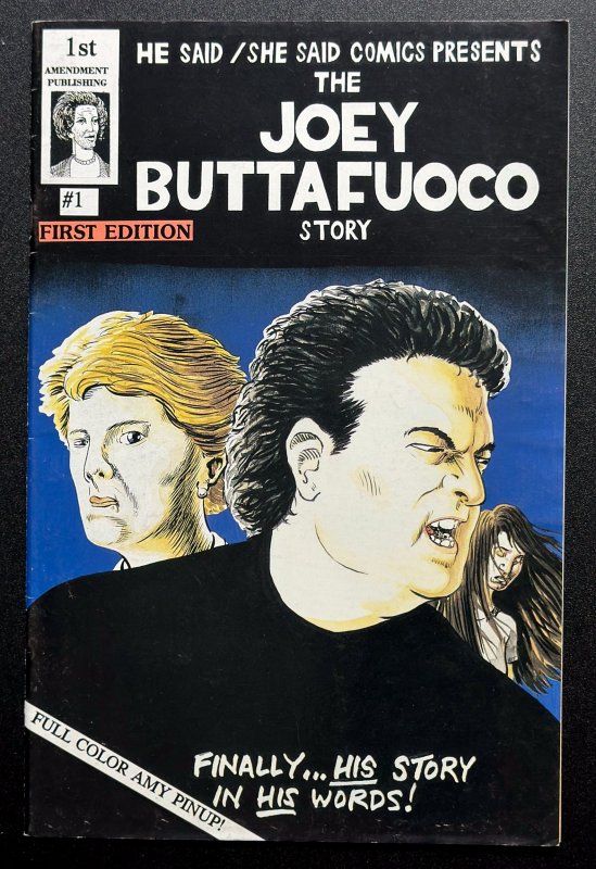 He Said/She Said Presents #1 (1993) Joey Buttafuoco 1st Comic Book FN