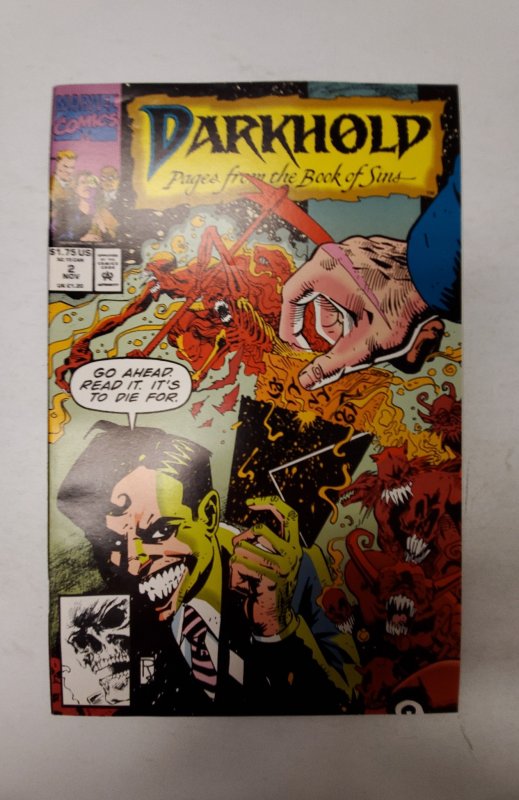 Darkhold: Pages from the Book of Sins #2 (1992) NM Marvel Comic Book J688