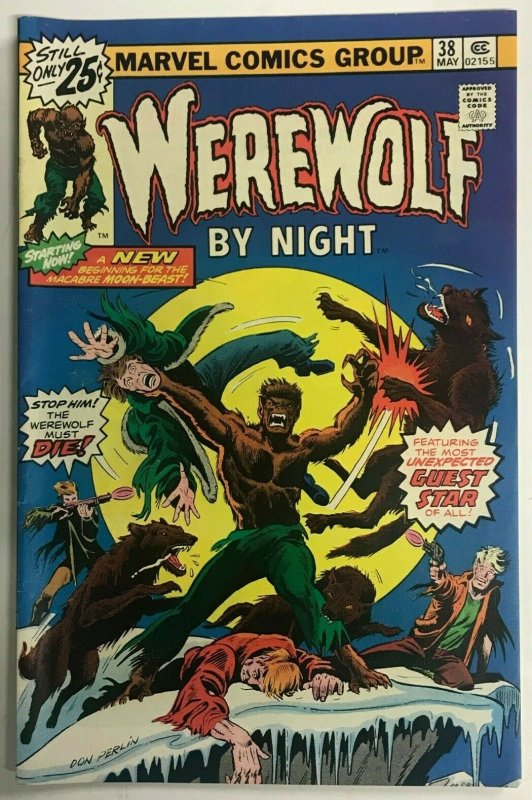 WEREWOLF BY NIGHT#38 VF 1976 MARVEL BRONZE AGE COMICS