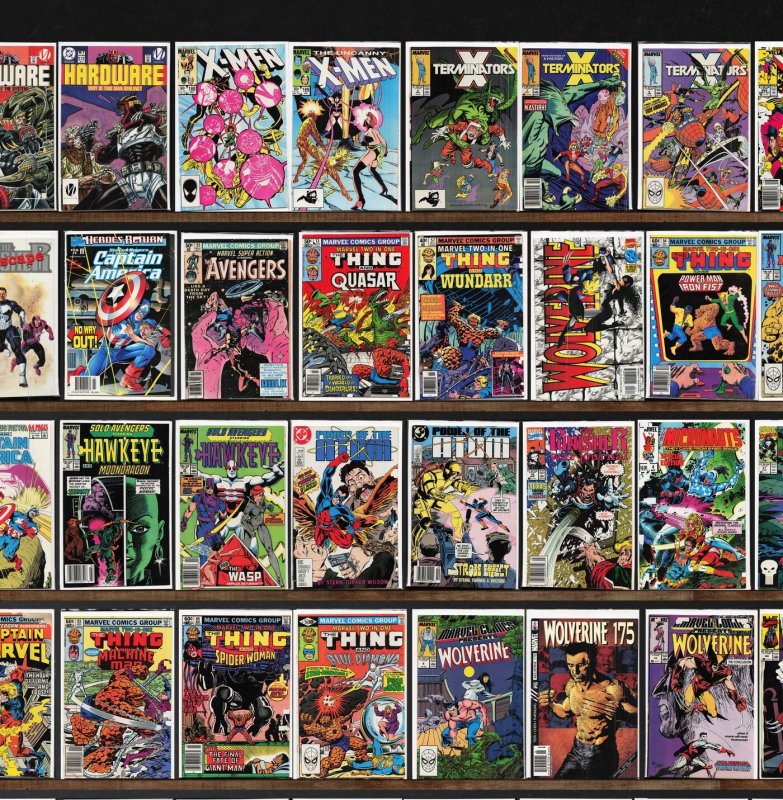 Huge Lot 150+ Comics with The Uncanny X-Men, Marvel Two In One & More!
