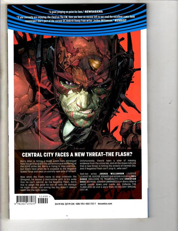 NEGATIVE Flash Vol. # 5 DC Comics TPB Graphic Novel Comic Book Batman Arrow J313