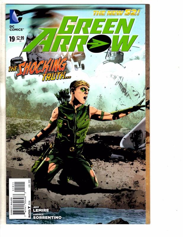 Lot Of 5 Green Arrow DC Comic Books # 17 18 19 20 21 Arrow Batman Flash J237