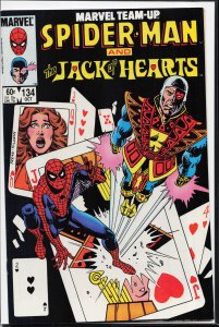 Marvel Team-Up #134 (1983) Jack of Hearts