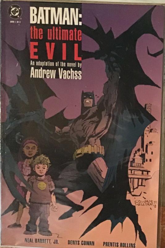 BATMAN DC TRADE PAPERBACKS;HAUNTED KNIGHT,ULTIMATE EVIL,BOOK OF SHADOWS,GAUNTLET