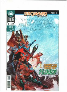 Justice League #11 VF/NM 9.0 DC Comics 2019 Aquaman, Drowned Earth