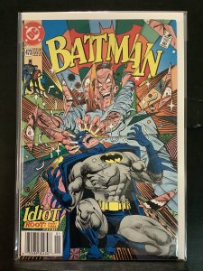 Batman #473 Newsstand Edition (1992)