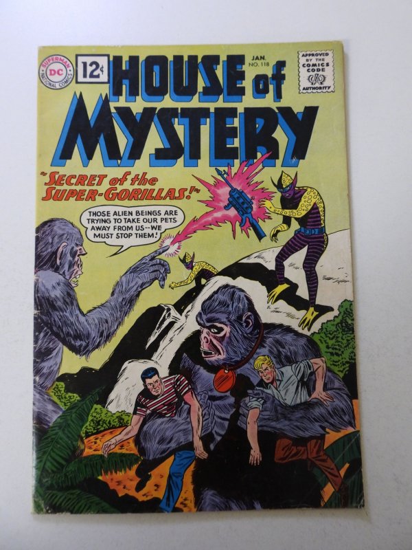 House of Mystery #118 (1962) VG/FN condition