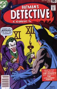 Detective Comics #475 VG ; DC | low grade comic Batman Joker February 1978 Laugh