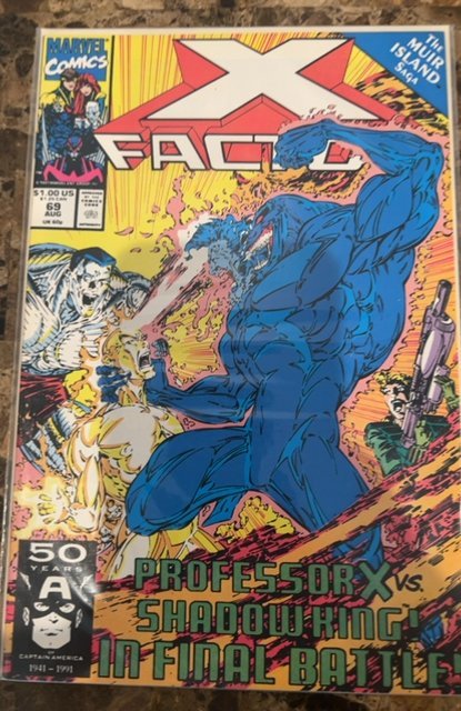 X-Factor #69 (1991) Professor X 