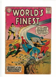 World's Finest #103 GD 2.0 DC Comics 1959 Batman, Superman & Robin Silver Age