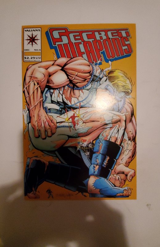 Secret Weapons #4 (1993) NM Valiant Comic Book J744