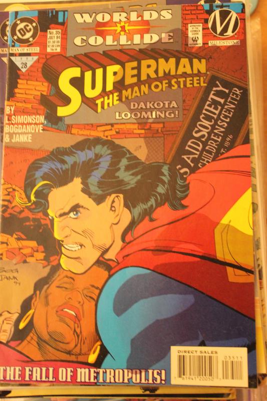 Superman the Man of Steel 35 VF