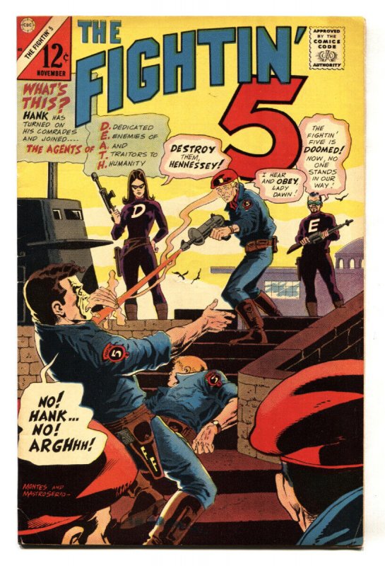The Fightin' 5 #40 First PEACEMAKER - Charlton comic book 1966-nice copy!