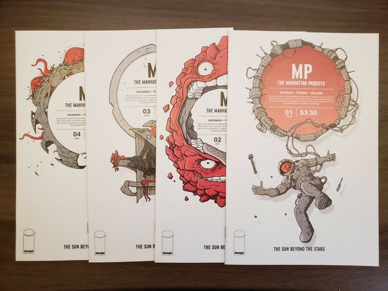 Manhattan Projects The Sun Beyond The Stars (2015) #1,2,3,4 Jonathan Hickman