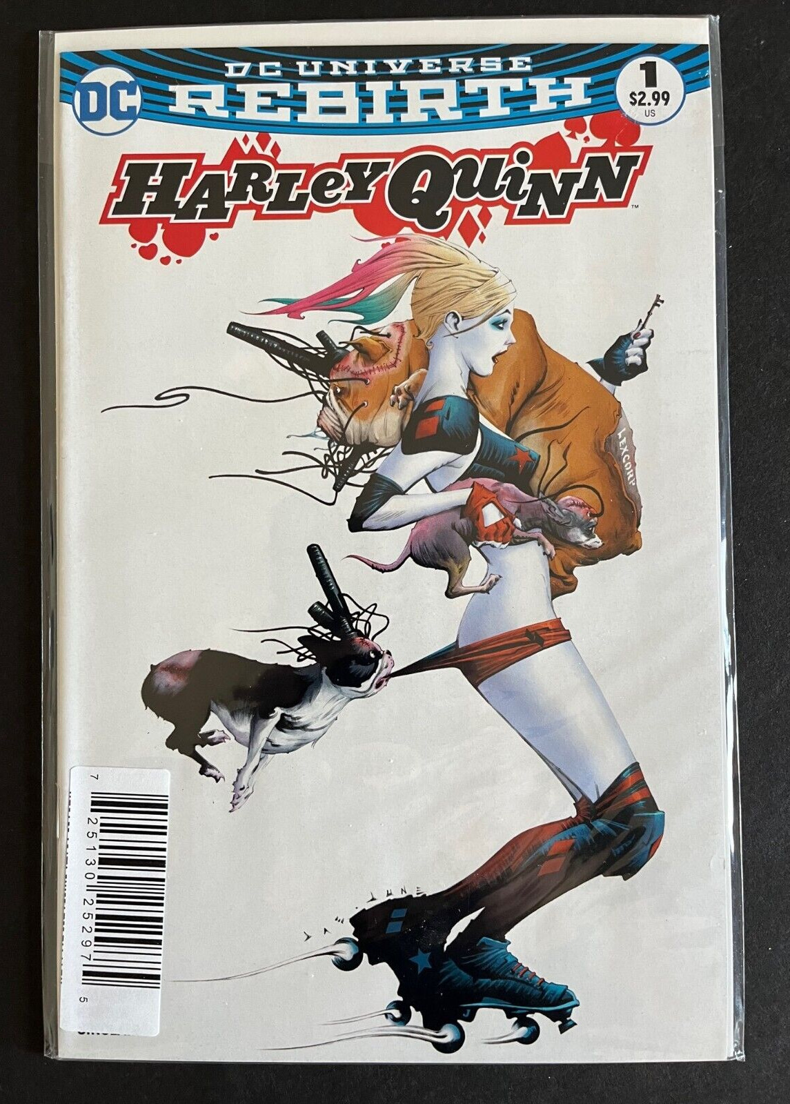 DC Universe Rebirth Harley Quinn 1 Dynamic Forces Jae Lee Variant Ltd