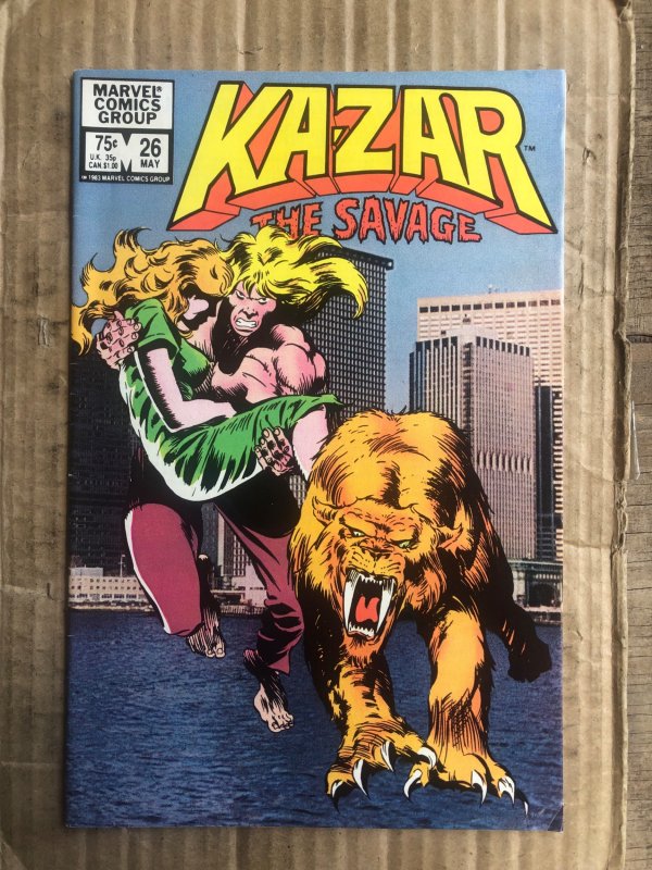 Ka-Zar the Savage #26 (1983)