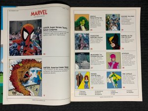 1989 MARVEL The Year in Review Magazine #1 FN+ 6.5 McFarlane Spider-Man Cover