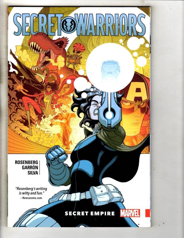 Secret Warriors Secret Empire V1 Marvel Comics Graphic Novel TPB Comic Book J297