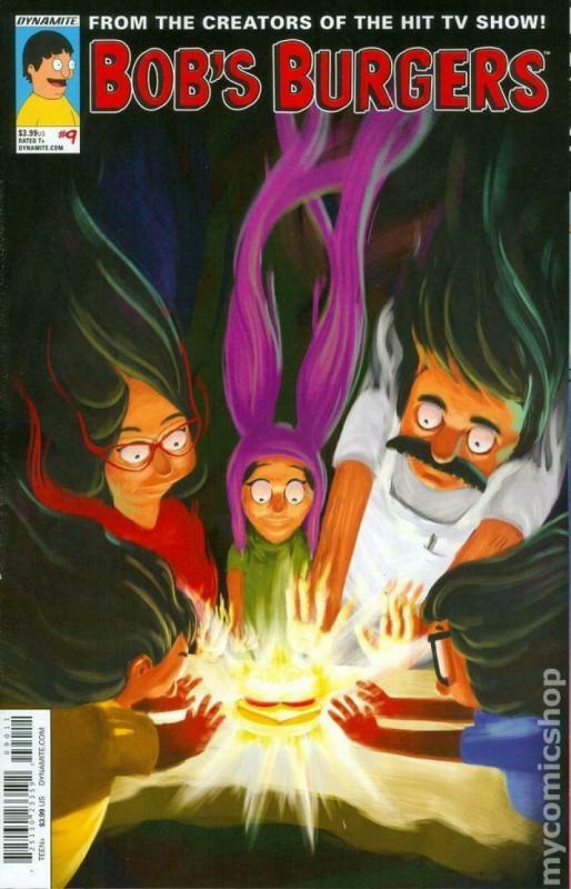 BOB'S BURGERS #9, NM, 2015 2016, Tina, Louise, Linda, Gene, from TV show, B