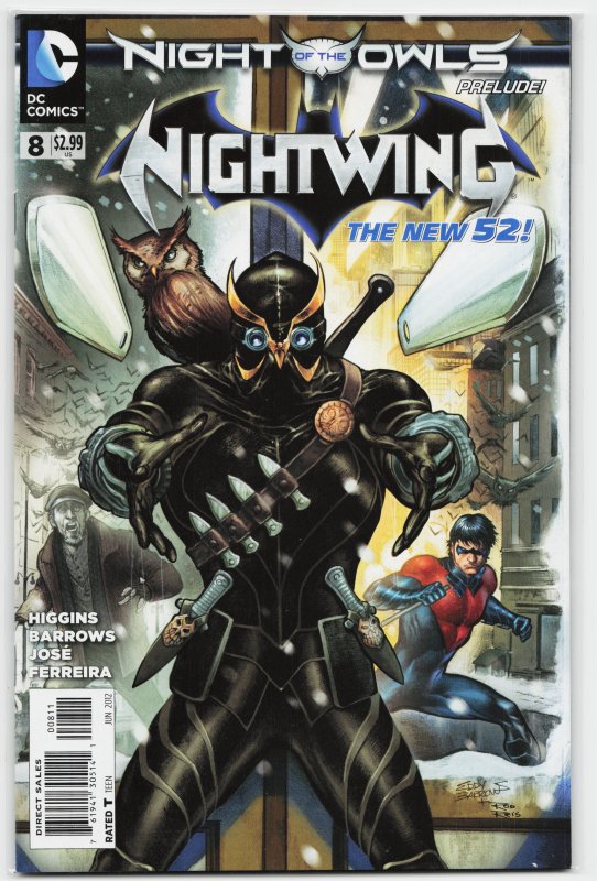 Nightwing #8 (2012) Nightwing