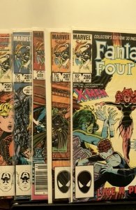 Run of Fantastic Four #286-290 (1986)