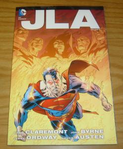 JLA TPB 8 VF/NM deluxe edition - chris claremont - john byrne - justice league