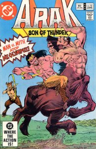 Arak Son of Thunder #10 VF ; DC | Roy Thomas Mount Olympus