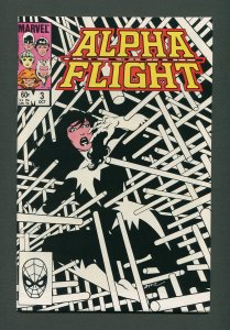 Alpha Flight #3  / 9.2 NM- - 9.4 NM / John Byrne story & Art / October 1983