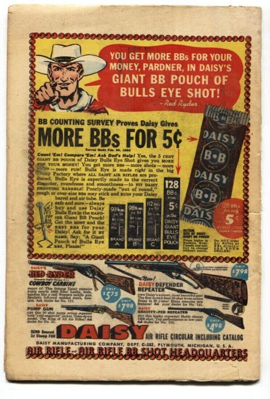 Sensation Mystery #111 1953-DC comics-PRE-CODE HORROR- G/vg