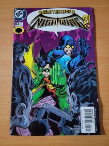 Nightwing #63 Direct Market Edition ~ NEAR MINT NM ~ 2002 DC Comics 