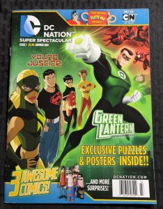 2012 DC NATION Super Spectacular Magazine #1 fn 6.0 Green Lantern Young Justice