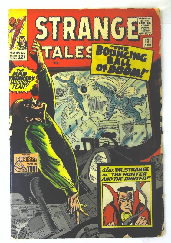 Strange Tales (1951 series)  #131, VG- (Actual scan)