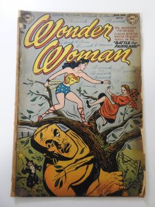 Wonder Woman #52 (1952) GD Condition see description