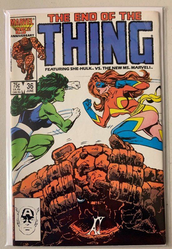 Thing #36 Direct Marvel 1st Series (6.0 FN) (1986)