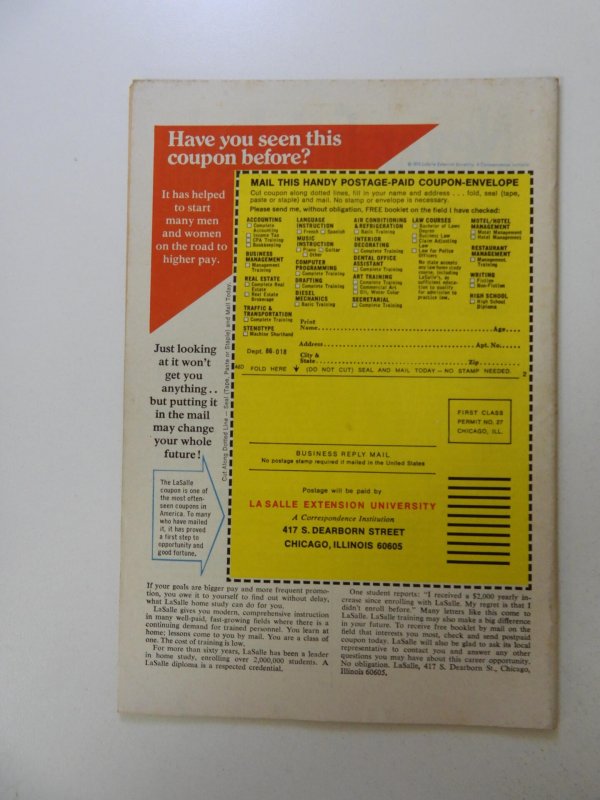 The Cat #3 (1973) VG- condition