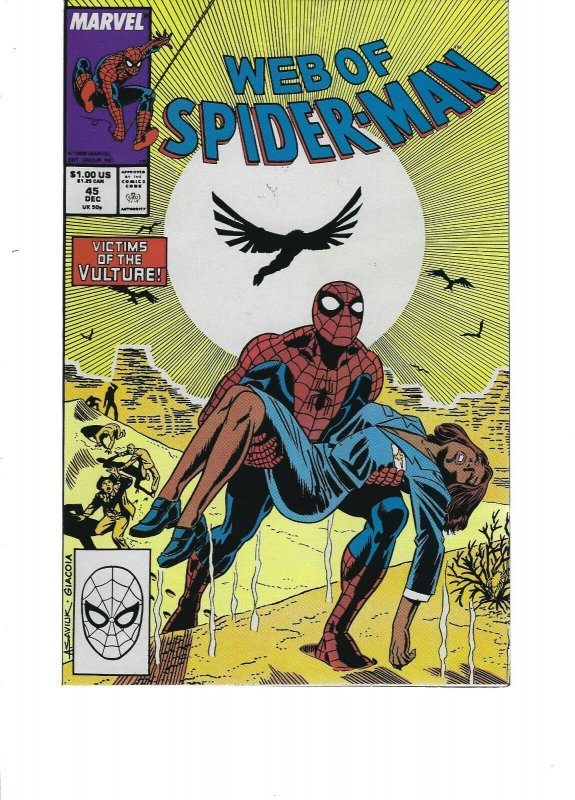 Web Of Spiderman #45