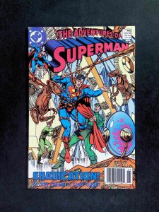 Adventure of Superman #460  DC Comics 1989 VF NEWSSTAND