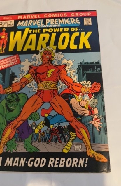Marvel Premiere #1 (1972) First Him as Adam warlock