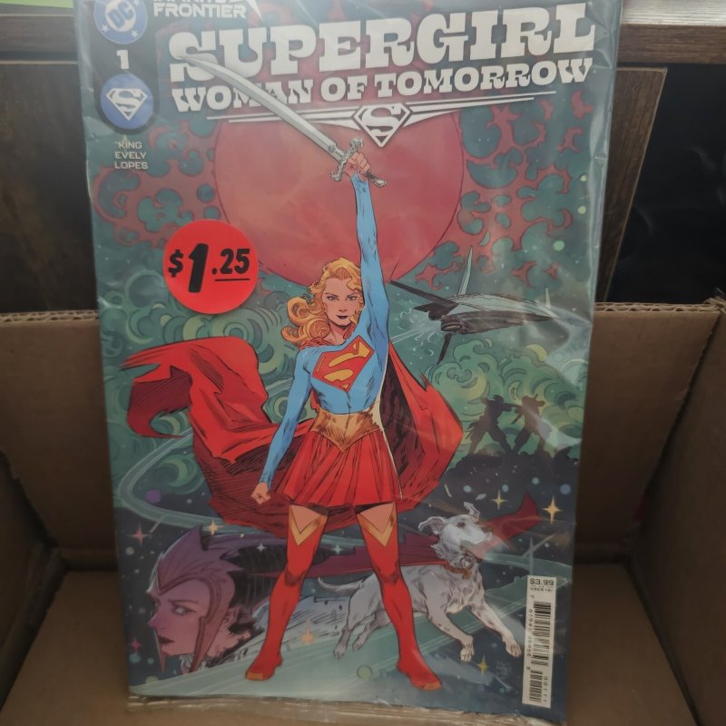 Supergirl Woman of Tomorrow 1 • Dollar Tree Reprint