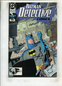 DETECTIVE COMICS #619 (8.0) SIGNED BY NORM BREYFOGLE!! 1990