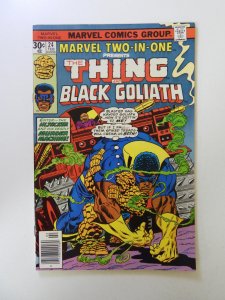 Marvel Two-In-One #24 VF- condition