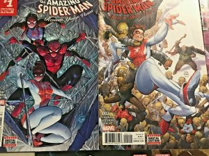 AMAZING SPIDER-MAN RENEW YOUR VOWS#1-5 VF/NM 2017 MARVEL COMICS 