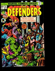 Lot of 7 Defenders Marvel Comic Books 21 24 32 33 34 35 36 Spider-Man JF10