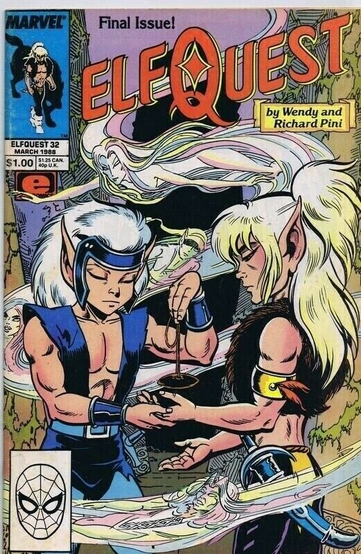 Elfquest #32 ORIGINAL Vintage 1988 Marvel Comics